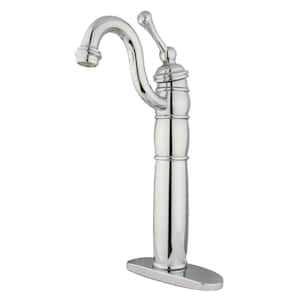 Heritage Single Handle Vessel Sink Faucet in Polished Chrome