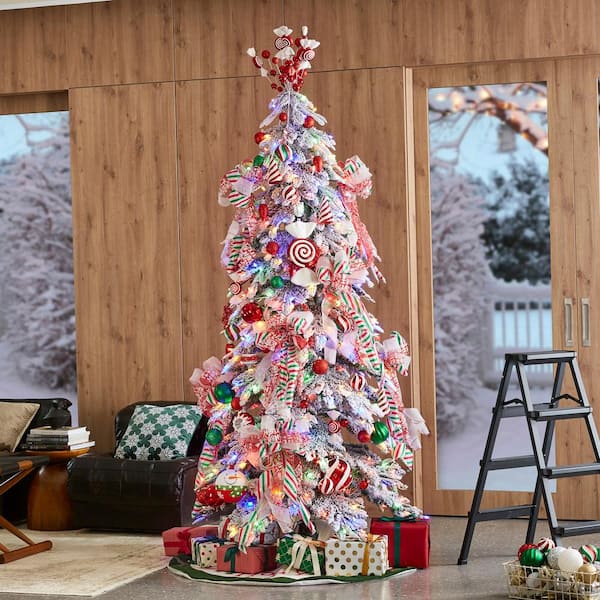 Rotating Artificial Christmas Trees