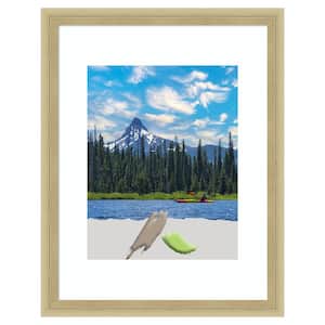 Lucie Champagne Wood Picture Frame Opening Size 11 x 14 in. (Matted To 8 x 10 in.)