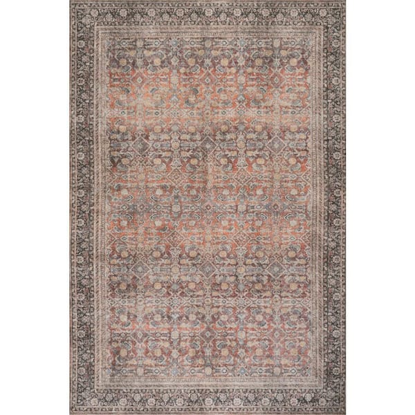 Artemis Vintage Medallion Multicolor 4 ft. x 6 ft. Indoor Area Rug