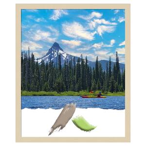 Svelte Natural Wood Picture Frame Opening Size 18 x 22 in.
