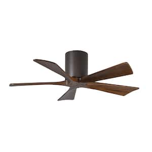 Irene 42 in. Indoor/Outdoor Textured Bronze Ceiling Fan With Remote Control And Wall Control