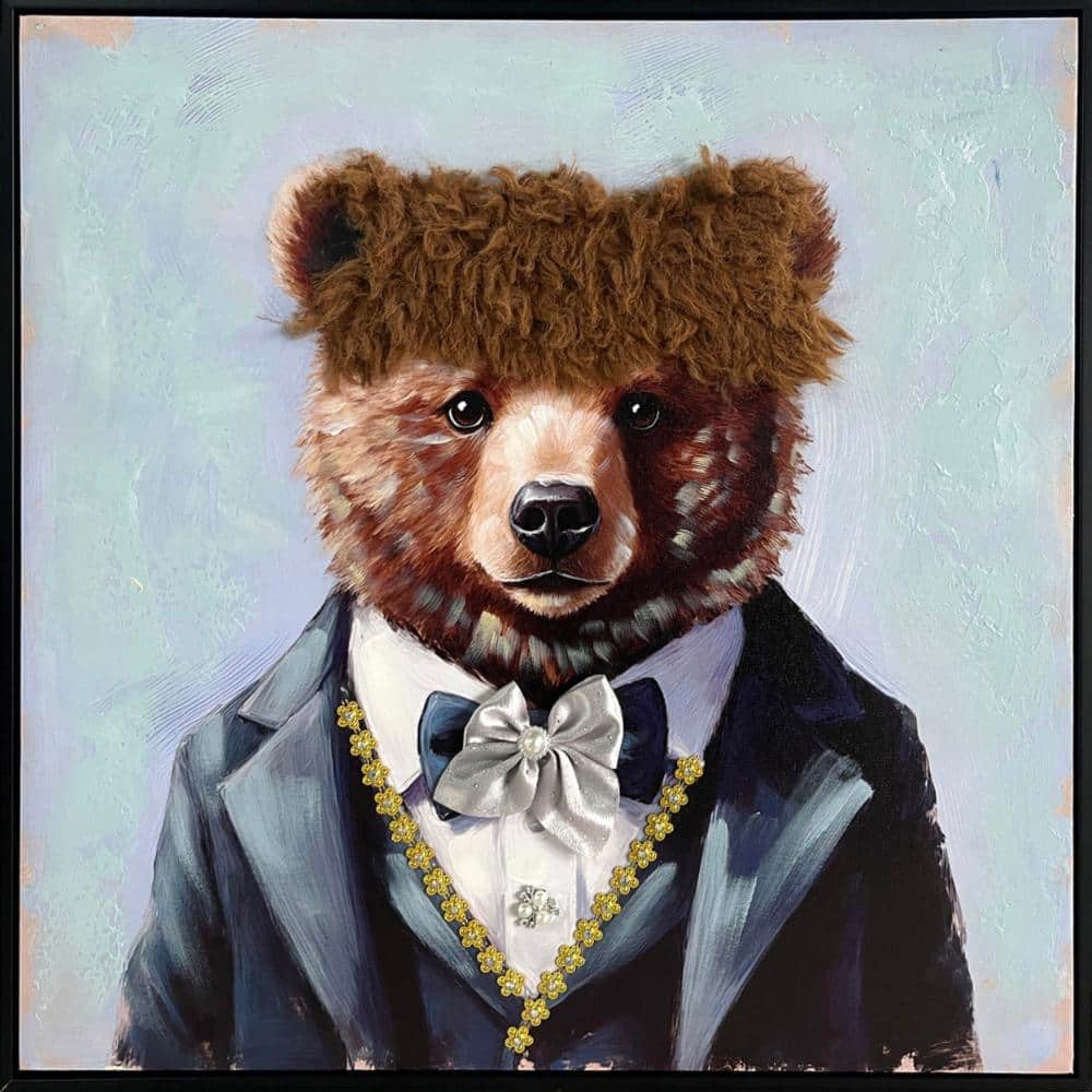 Animal Honor Role II 20.5 in. H x 20.5 in. W Framed Black Wall Art (1-Piece) price history on PriceWatchPro