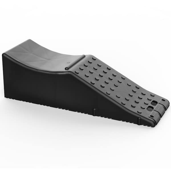 Durable Car Ramp, Single Unit for Vehicle Maintenance, 20000 lbs. Capacity, 5.5 in. Lift Height for Car Lifting Repair
