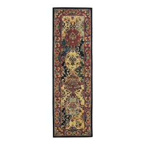 India House Multicolor 2 ft. x 8 ft. Persian Traditional Runner Rug