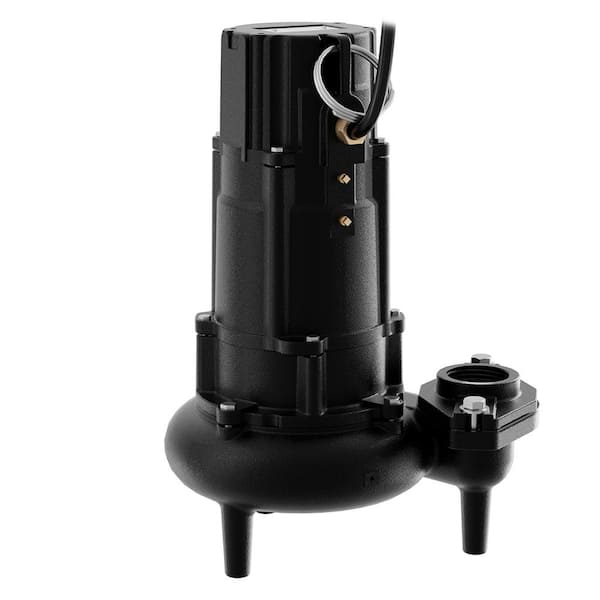 K2 Contractor Series 1/2 HP Cast Iron 115-Volt Sewage Pump