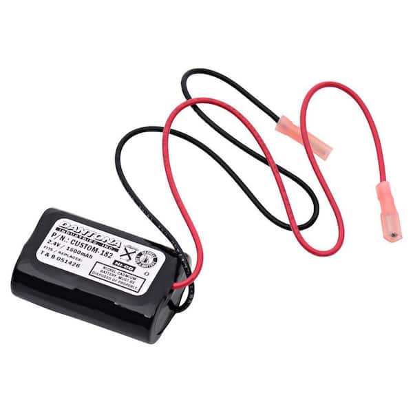 Dantona 2.4-Volt 1500 mAh Ni-Cd battery for T & B - 51426 Emergency Lighting