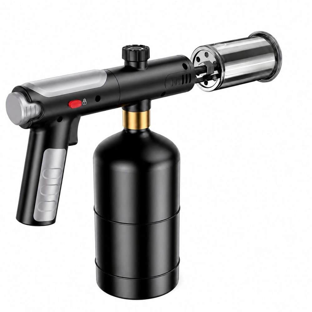12.68 in. Propane Torch Gun with One-Tap Max Flame, Safety Lock and Adjustable Precision Flame, Black price history on PriceWatchPro