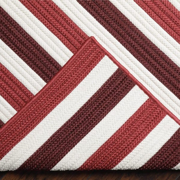 Cape Cod 12 ft. x 15 ft. Sangria Braided Area Rug