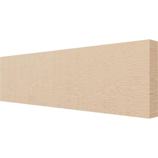 Ekena Millwork 2-in. x 8-in. x 28-in. Block Woodgrain, Primed Tan Timberthane Polyurethane Rafter Tail Brace