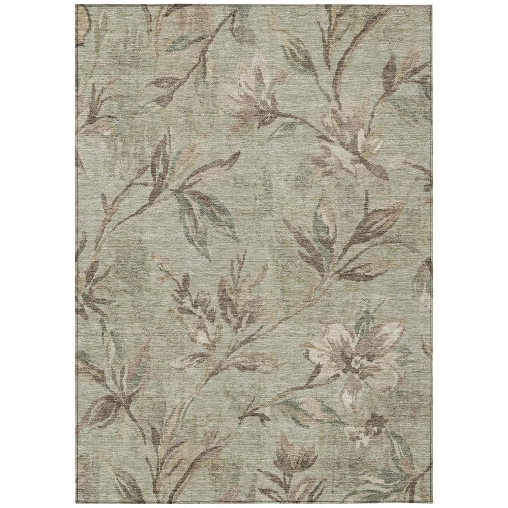 Chantille Machine Washable Indoor/Outdoor Abstract ACN2951 Aloe 9 ft. x 12 ft. Area Rug price history on PriceWatchPro