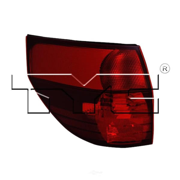 TYC Tail Light Assembly 2004-2005 Toyota Sienna