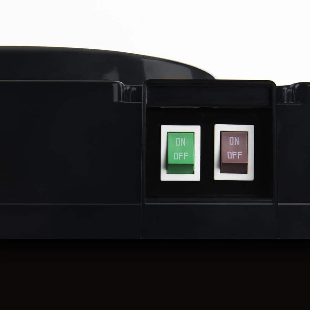 Black Freestanding Top Loading Hot and Cold Water Dispenser