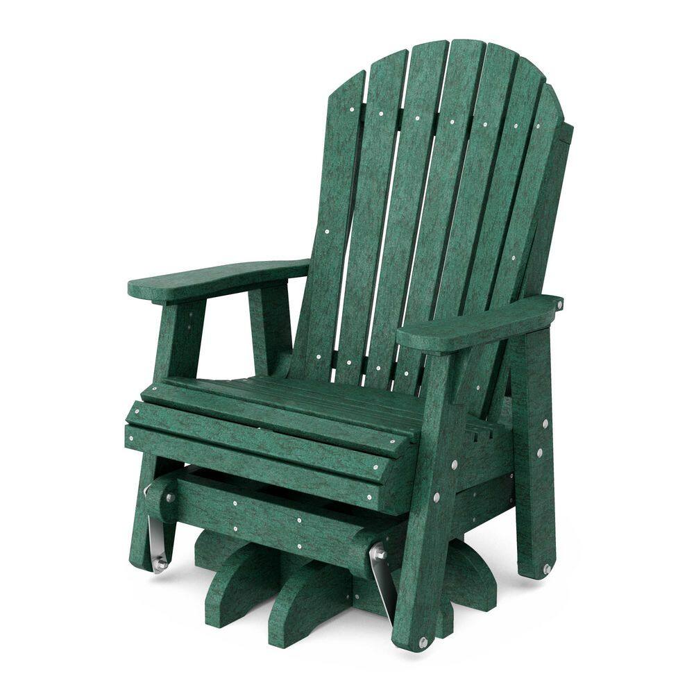 Heritage 1-Person Turf Green HDPE Plastic Outdoor Swivel Glider price history on PriceWatchPro