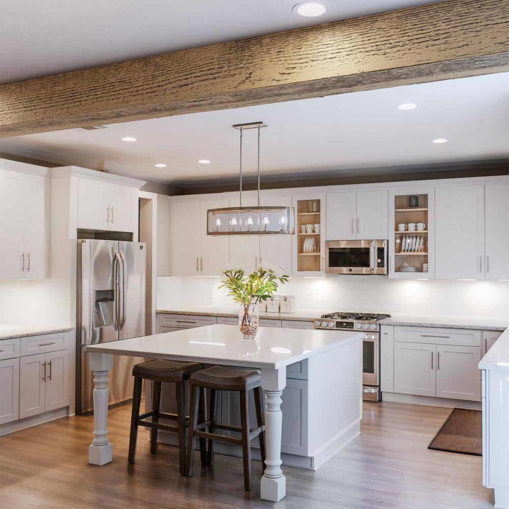 10" x 6" x 14' Natural Pine Faux Wood Ceiling Beam
