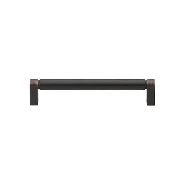 6-1/4 in. Center to Center Oil Rubbed Bronze Smooth Bar Pull - 4787-160-ORB