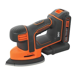 20V MAX Lithium-Ion Cordless Mouse Sander with 1.5Ah Battery and Charger