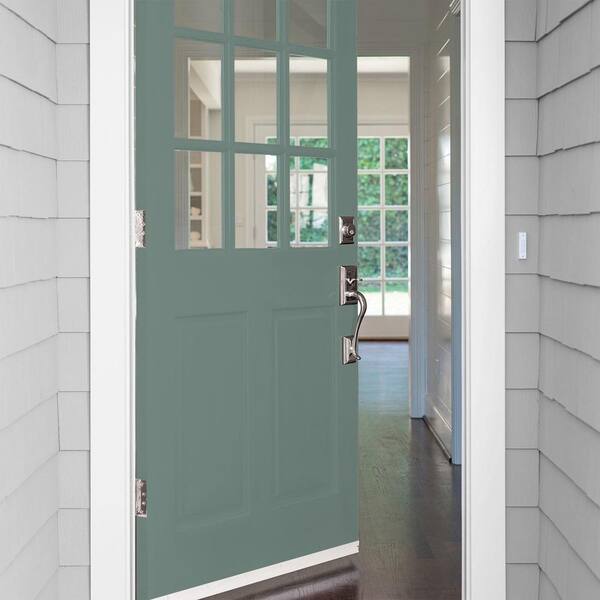 Glidden Premium 1 qt. PPG1136-6 Dwarf Spruce Satin Exterior