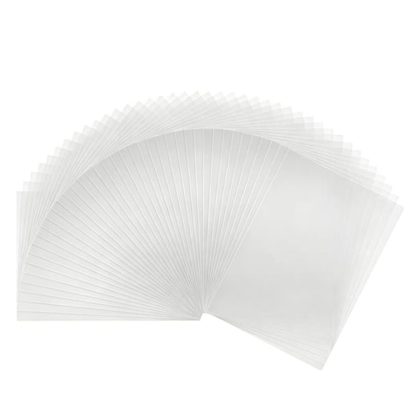 12 in. x 8 in. Disposable PVC Shrink Wrap Bag for Kitchen Meat and Poultry Tray Tumbler and DIY Project, Clear(100-Pack)