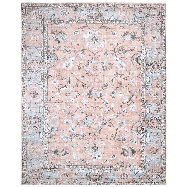 Solo Rugs Ithica Contemporary Red 8 ft. x 10 ft. Handmade Area Rug