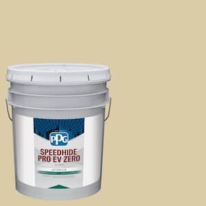 Speedhide Pro EV Zero 5 gal. PPG1100-3 Baked Bread Flat Interior Paint