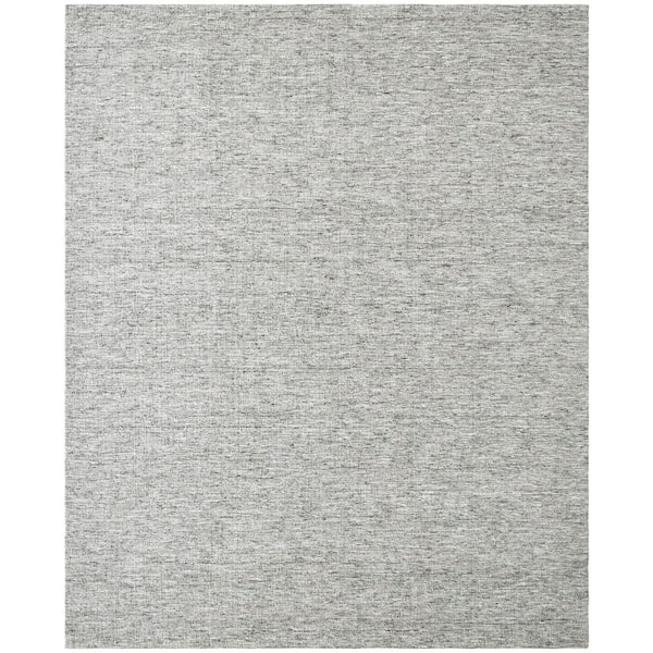Lennox 2 ft. x 3 ft. Grey Granite Abstract Washable Area Rug