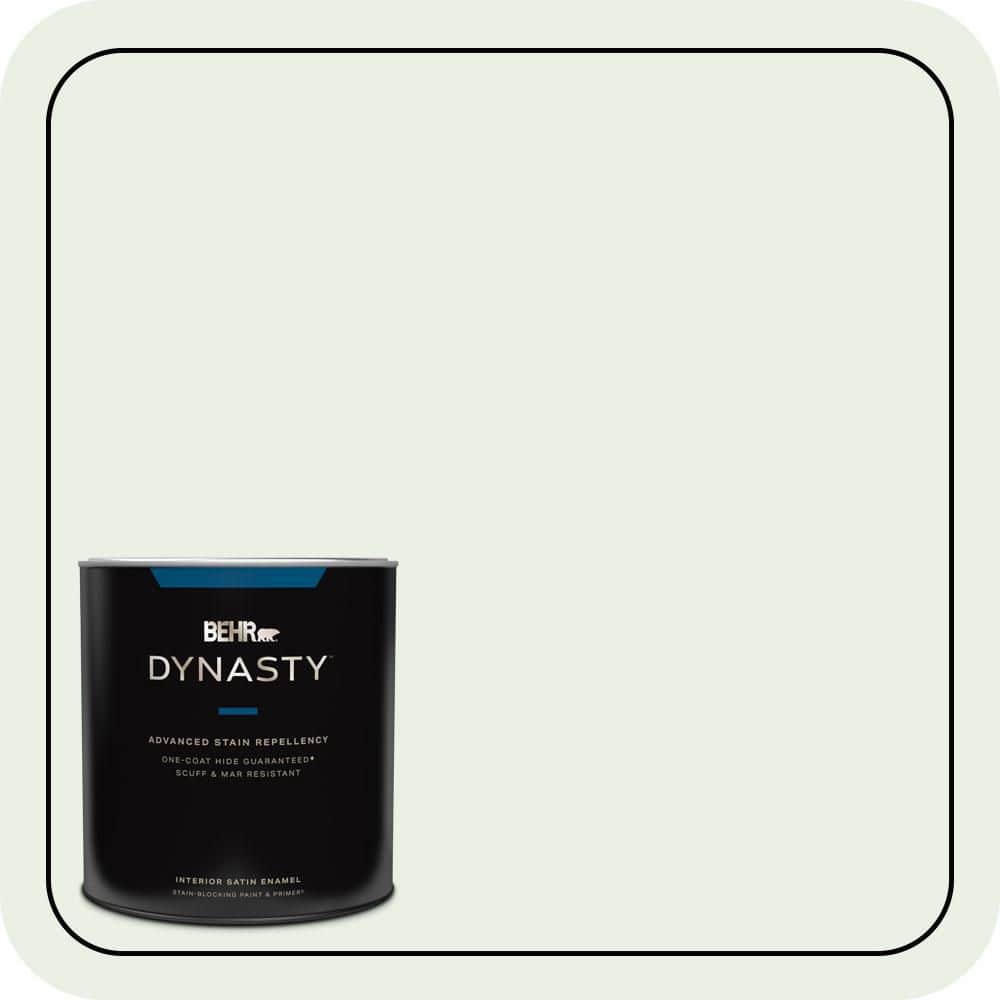 1 qt. #440C-1 Cool White Satin Enamel Interior Stain-Blocking Paint and Primer price history on PriceWatchPro