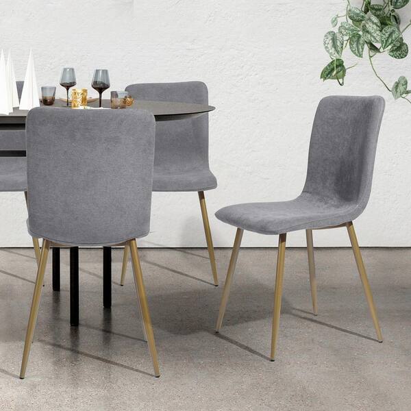Charcoal Grey Fabric Dining Chairs 2024 bmwmarine