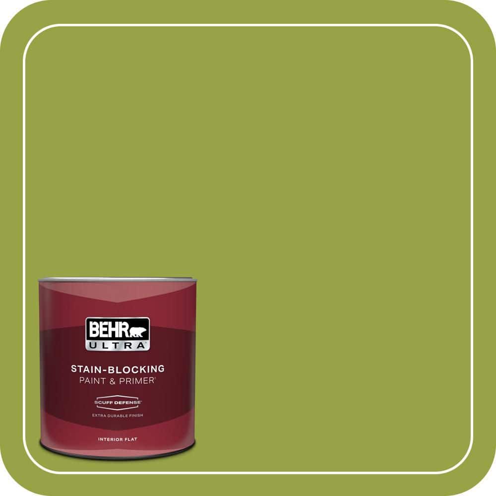1 qt. #P360-6 Fresh Apple Extra Durable Flat Interior Paint & Primer price history on PriceWatchPro
