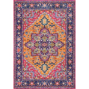 Vonda Persian Orange 8 ft. x 10 ft. Area Rug