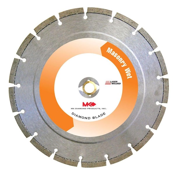Mk Diamond 10 In Premium Grade Segmented Diamond Blade For Paver Bricks Mk 10s 10 The Home Depot