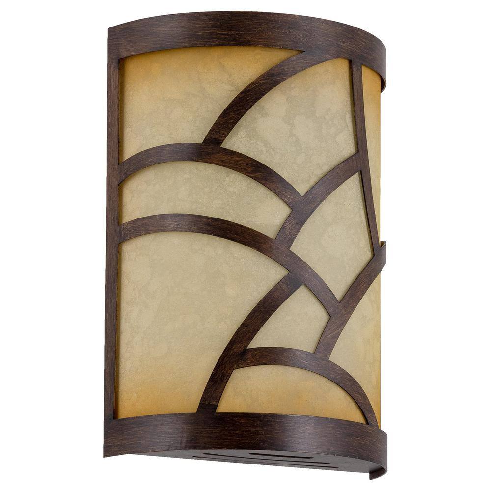 Cromwell Wood Style Walnut Traditional Chime Cover with Tea-stained Glass price history on PriceWatchPro