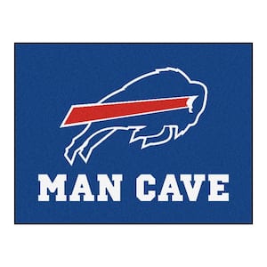 Buffalo Bills Blue Man Cave 3 ft. x 4 ft. Area Rug