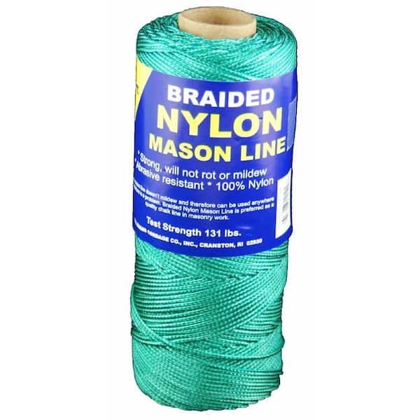 #1 x 1000 ft. Braided Nylon Mason Line in Green
