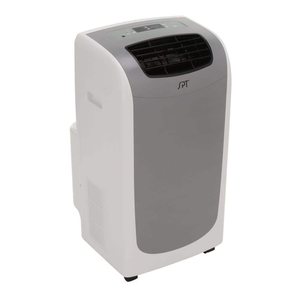 SPT 13,000 BTU Portable Air Conditioner, Dual-Hose System in Grey with Dehumidifier -  WA-1350DE