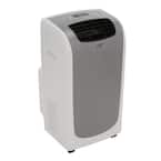 13,000 BTU Portable Air Conditioner, Dual-Hose System in Grey with Dehumidifier