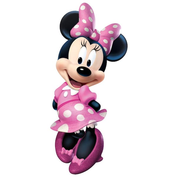 Waterproof Sticker - (Big) Minnie Mouse Pink