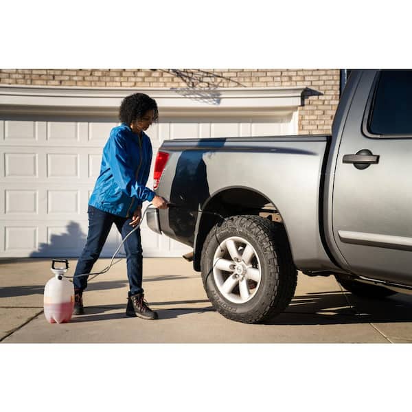 ECOLAB - 1 Gal. All Purpose Premium Pressure Wash Concentrate, Removes Stains on Patios, Cars, Wood and Utility Trailers