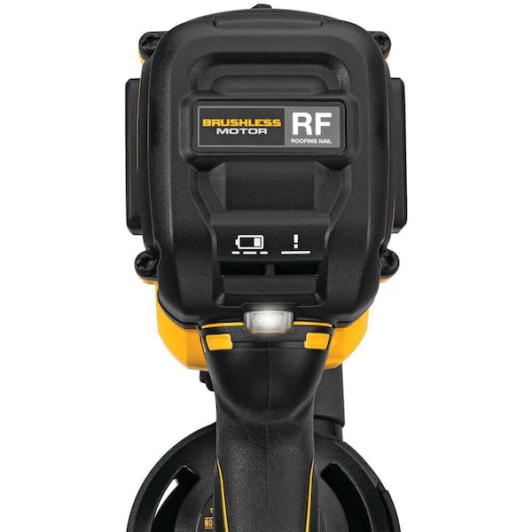 20V MAX Lithium-Ion 15-Degree Cordless Roofing Nailer Kit with 4.0Ah Battery Pack, 2.0Ah Battery Pack, Charger and Bag