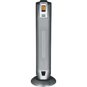 1500-Watt 28.5 in. Electric Forced Air Ceramic Space Heater with Thermostat and Remote