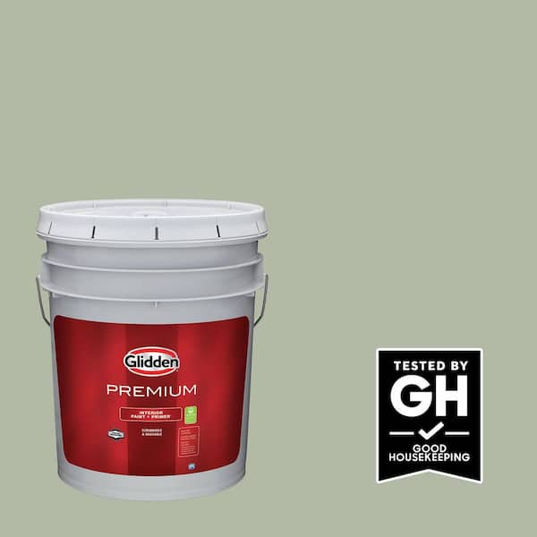 5 gal. PPG1124-4 Light Sage Satin Interior Latex Paint