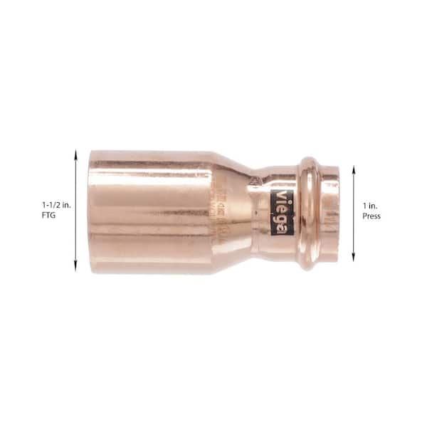 ProPress 1-1/2 in. FTG x 1 in. Press Copper Reducer