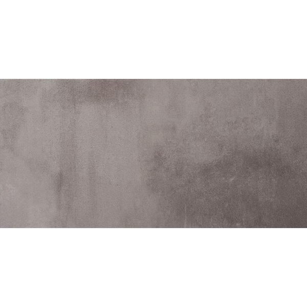 EMSER TILE Cosmopolitan Steel 12 in. x 24 in. Porcelain Floor and Wall Tile (11.64 sq. ft. / case)