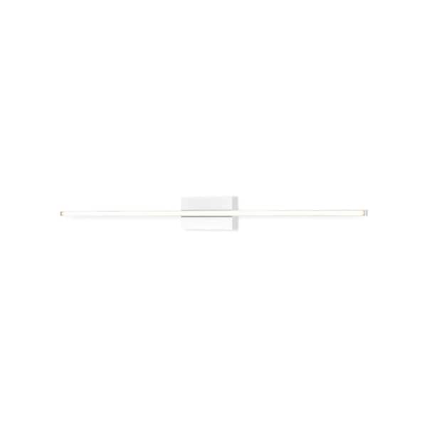 KUZCO Vega Minor 36-in 1 Light 31-Watt White Integrated LED Wall Sconce
