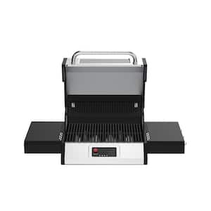 Neevo 720 Propane Gas Digital Smart Grill in Black with Stainless Steel Front Panel and Lid