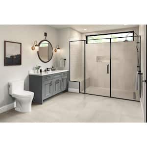 Porto II Ivory 23.62 in. x 23.62 in. Matte Concrete Look Porcelain Floor and Wall Tile (15.5 sq. ft./Case)