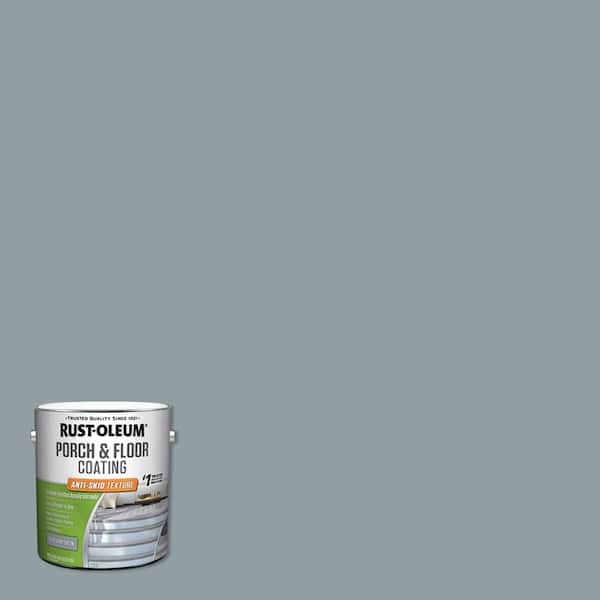 Rust-Oleum Porch and Floor 1- Gal. Dove Gray Anti-Skid Satin 50 VOC Exterior Solid Stain (2-Pack)