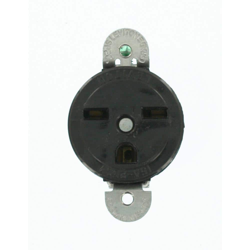 15 Amp 250 V NEMA 6-15R Single Outlet/Receptacle, Black (1-Pack) 5658-SS price history on PriceWatchPro