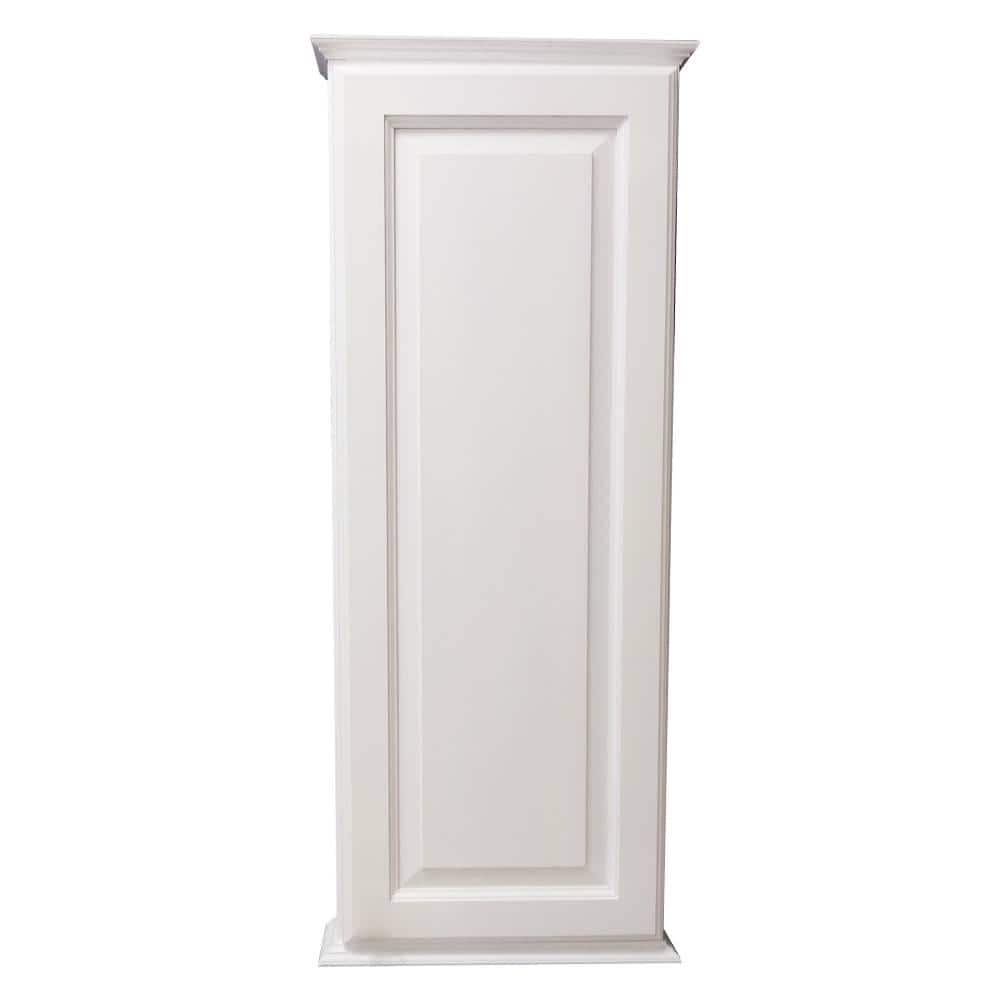 Aventura 15.5 in. W x 31.5 in. H x 6.25 D White Enamel Surface Mount Wall Cabinet price history on PriceWatchPro