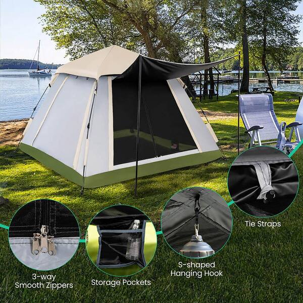 6 person instant pop up tent hotsell